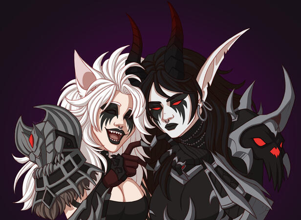 Art by thezombiecat on Twitter Art by thezombiecat on Twitter